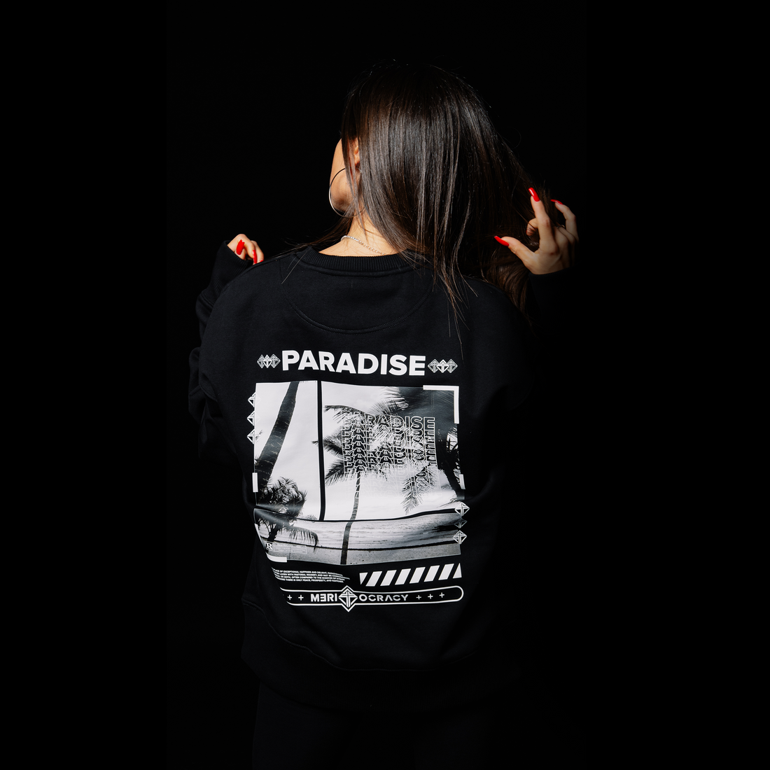 Felpa Meritocracy Paradiso