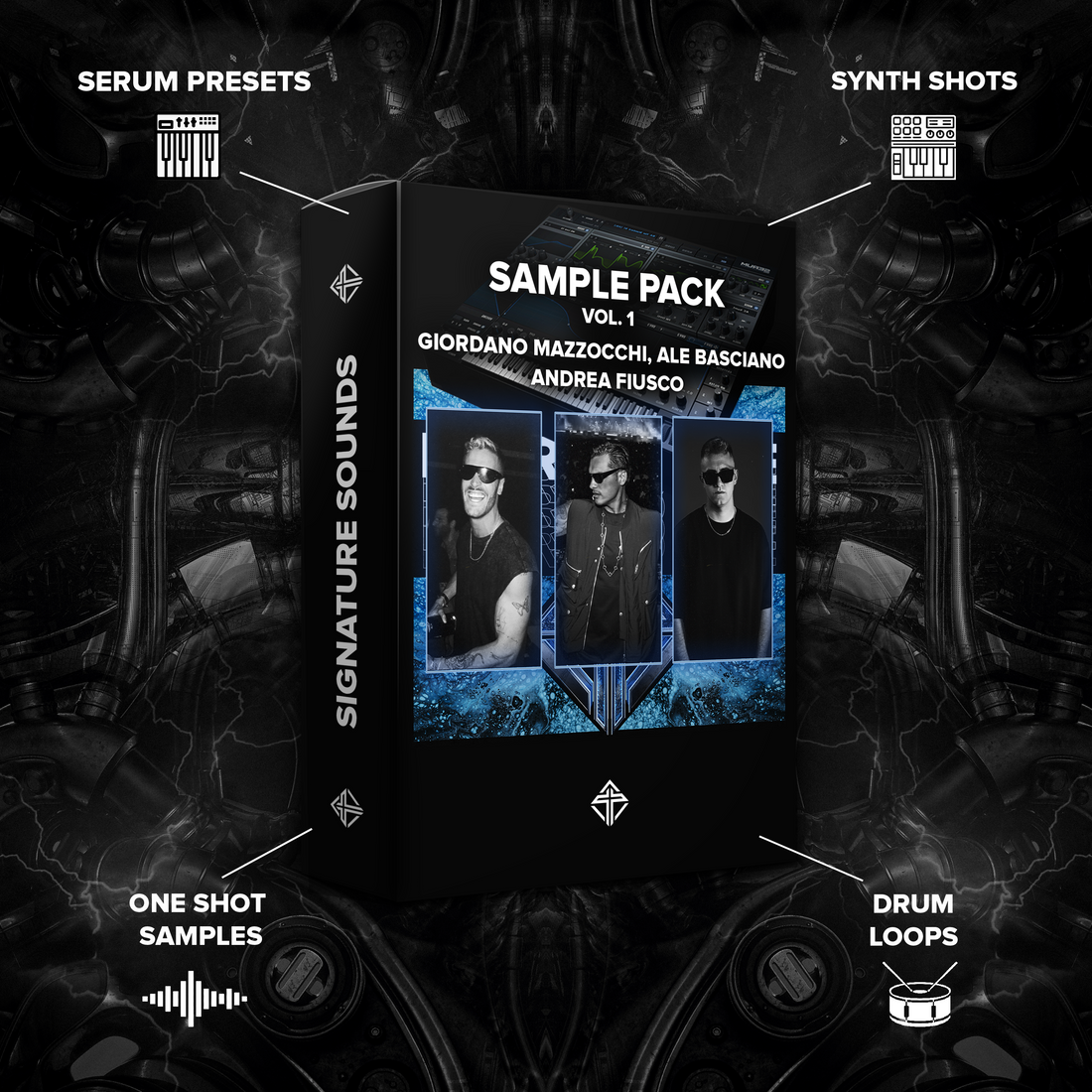 Giordano Mazzocchi, Ale Basciano, Andrea Fiusco Sample Pack