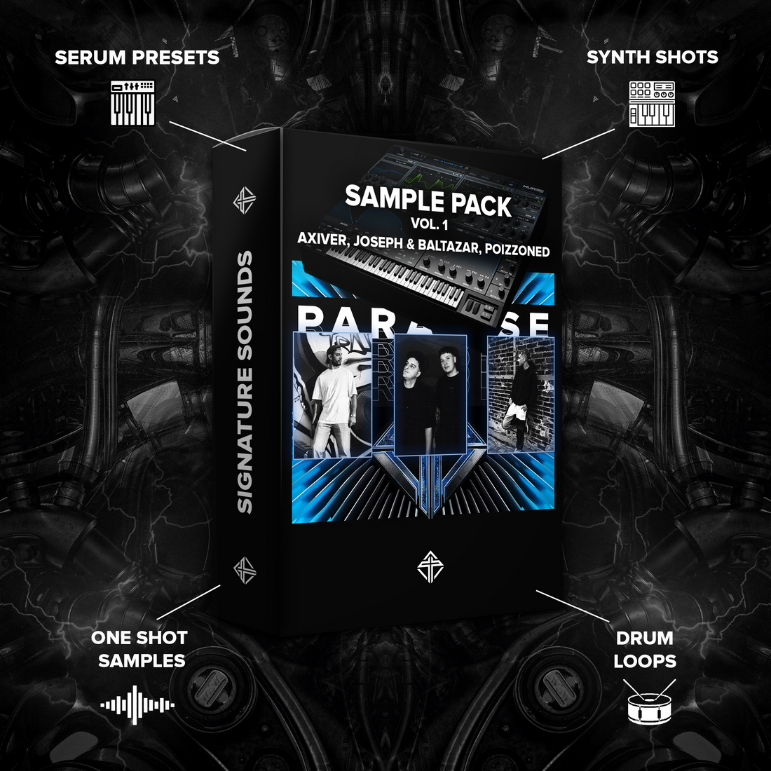 Axiver, Joseph&Baltazar, POIZZONED Sample Pack
