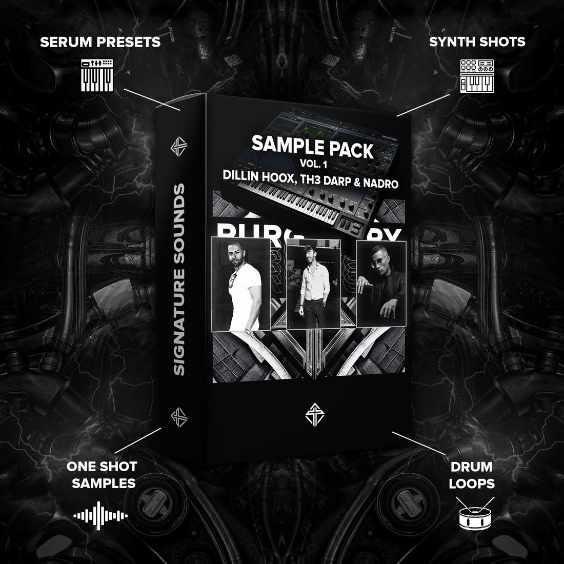 Dillin Hoox, TH3 DARP & Nadro Sample Pack