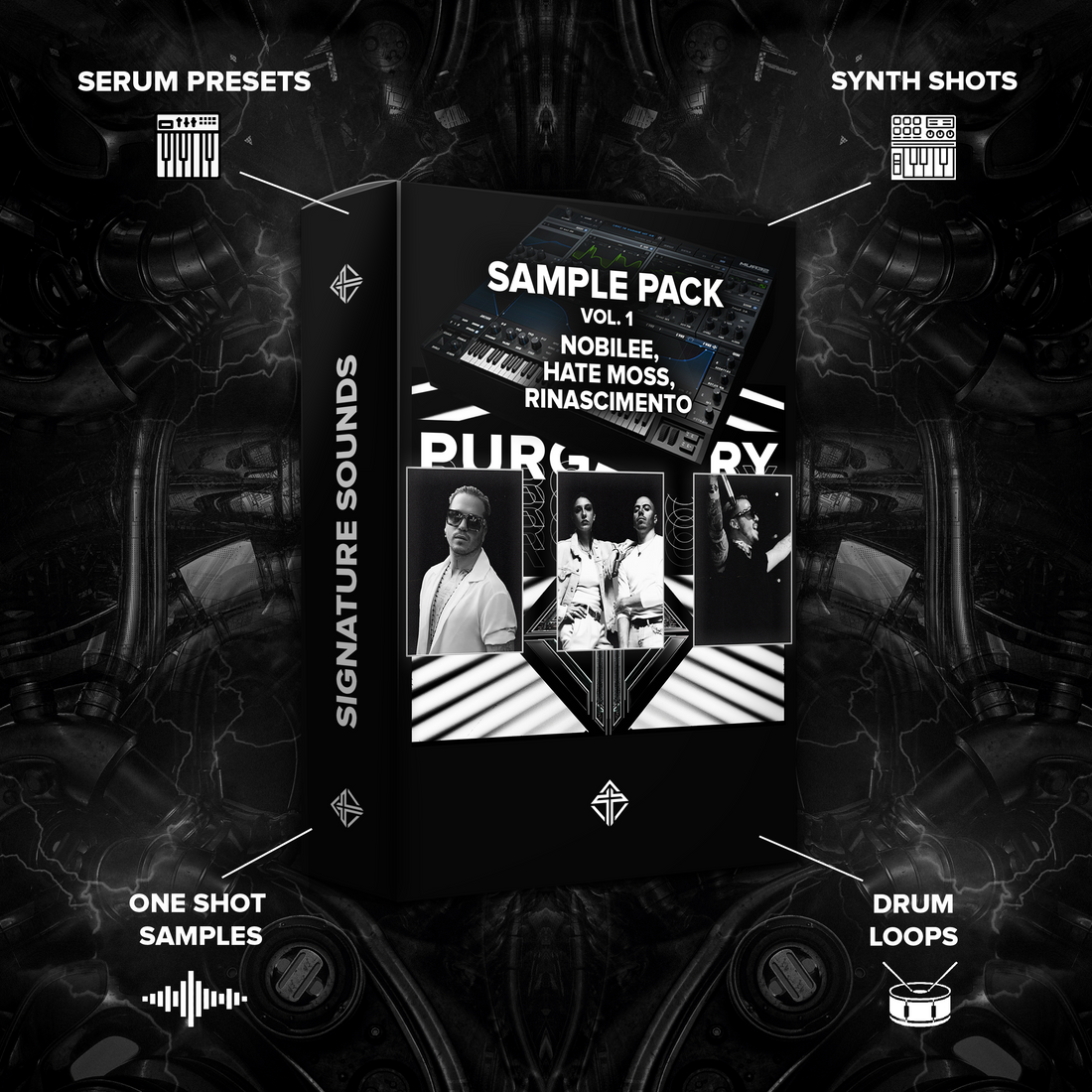 NOBILEE, HATE MOSS, RINASCIMENTO - Sample Pack