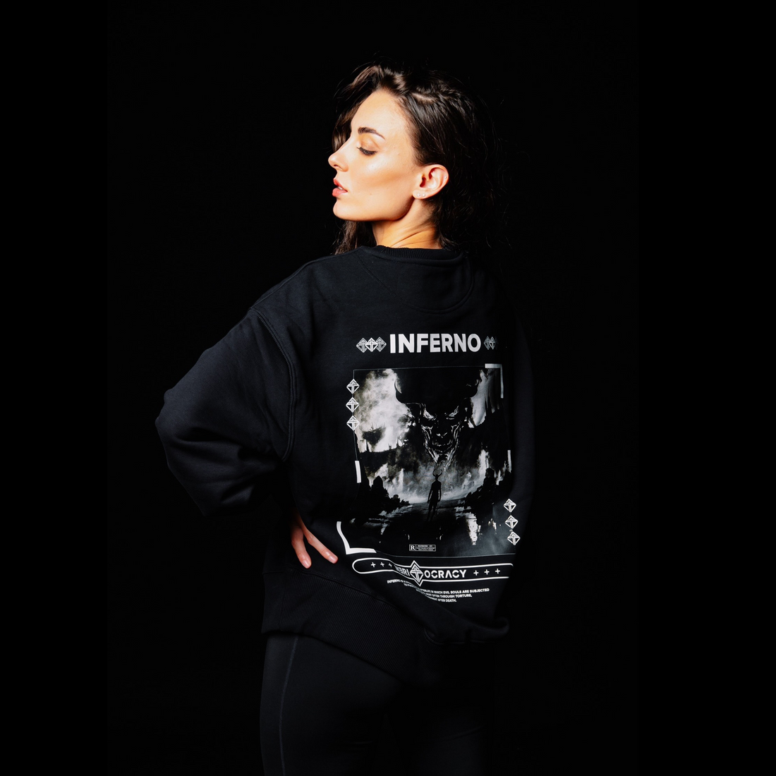 Felpa Meritocracy Inferno